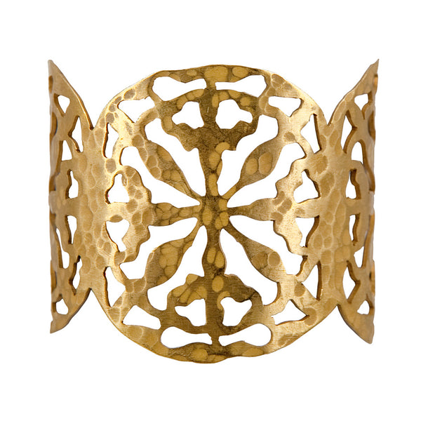 BRACELET 3 CIRCLES GOLD BRONZE