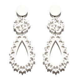 EARRINGS BIZANTINI WHITE