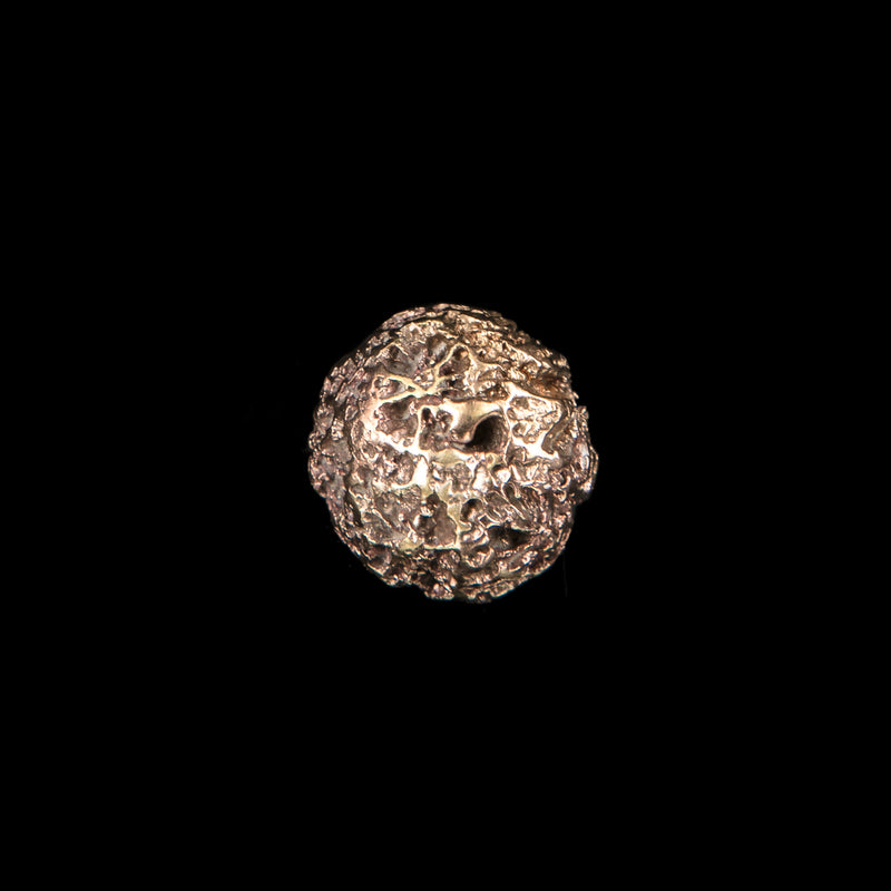Copia del RING SMALL BALL & ZIRCONS ROSE BRONZE