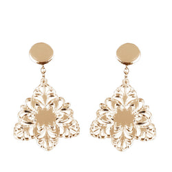 EARRINGS FIOCCO DI NEVE MIRROR FUME'