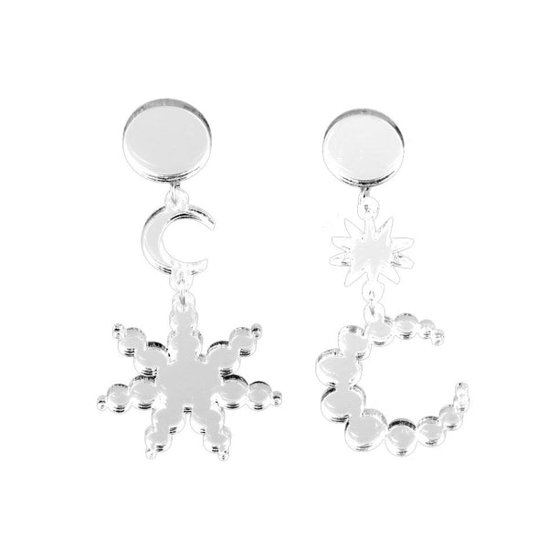 EARRINGS STELLA E LUNA MIRROR
