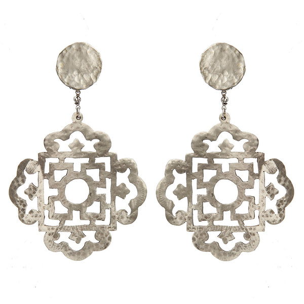 EARRINGS JAPANESE WHITE BRONZE