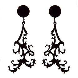 EARRINGS RAMAGE BLACK