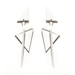 EARRINGS ICERBERG WHITE