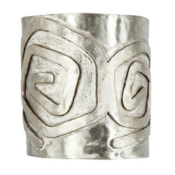 BRACELET ARROBA WHITE BRONZE