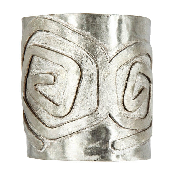 BRACELET ARROBA WHITE BRONZE