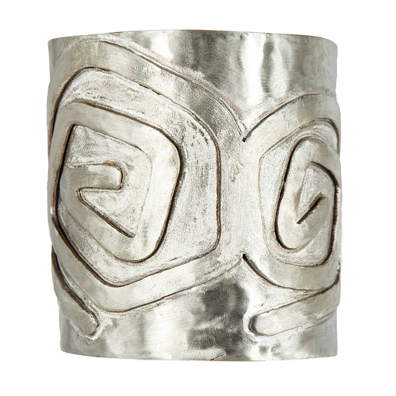 BRACELET ARROBA WHITE BRONZE