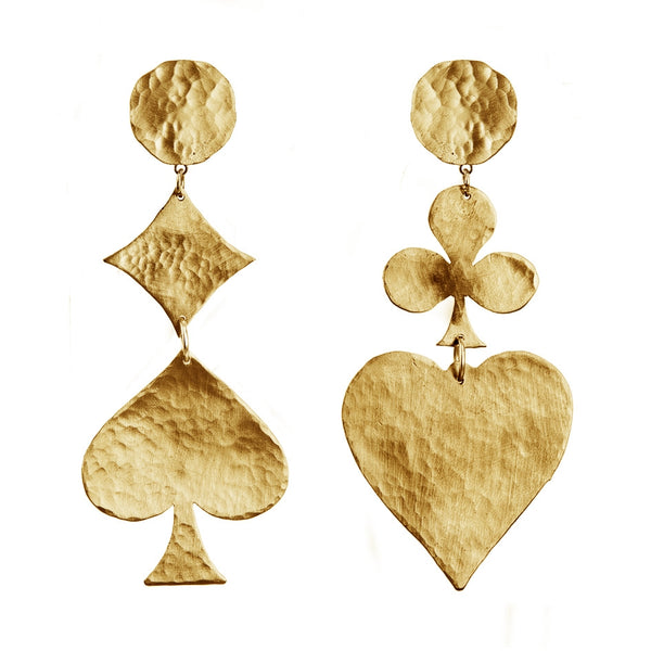 EARRINGS BURRACO GOLD BRONZE