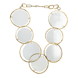 NECKLACE CIRCLES PLEXI MINI
