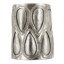 BRACELET DROPS WHITE BRONZE