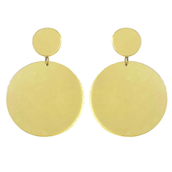 EARRINGS MAXI DOTS GOLD