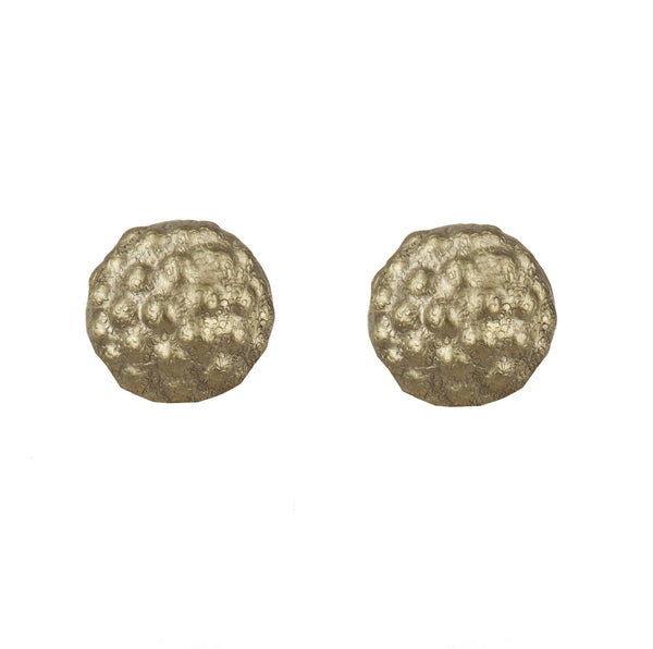 EARRINGS MOROSITAS MINI WHITE BRONZE