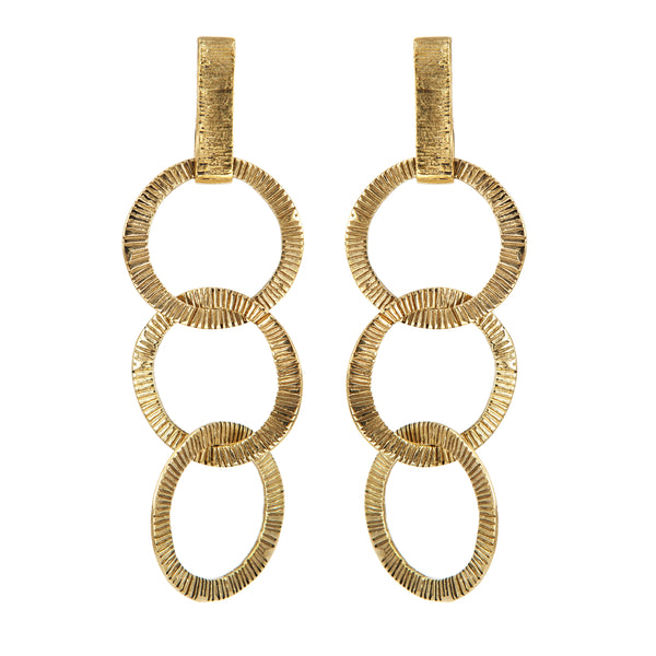EARRINGS 3 CIRCLES