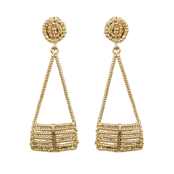EARRINGS  TRIANGLE MASAI