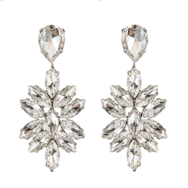 EARRING AUDREY 2 CRYSTAL