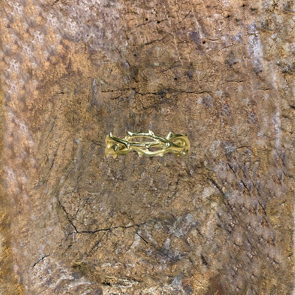 CROWN OF THORNS GOLD BRONZE