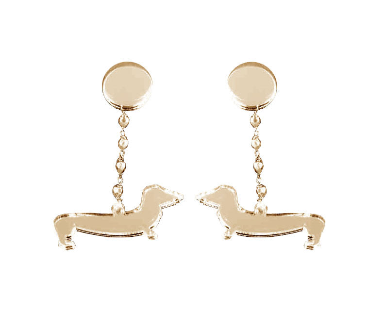 EARRINGS BASSOTTI MIRROR GOLD