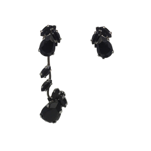 EARRING ROMANTIC BLACK