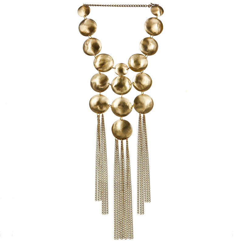 NECKLACE ARMOR GOLD BRONZE