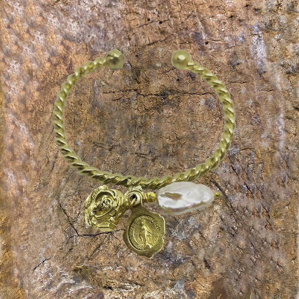 ROPE ROSE +MADONNA+WHITE KEISHI PEARL