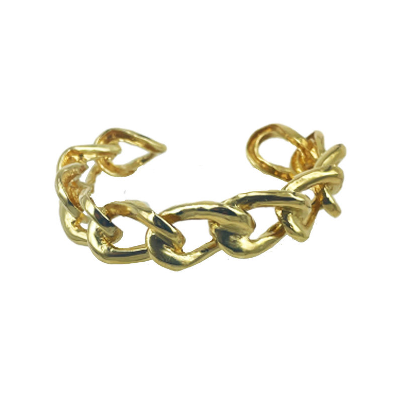 MAXI CHAINS GOLD BRNZE BRACELET