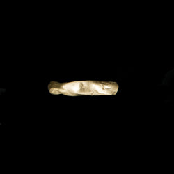 BOLD BAND RING GOLD BRONZE