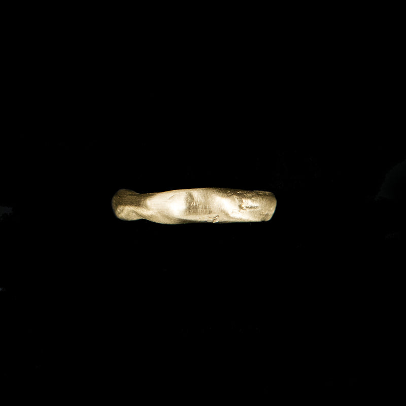 BOLD BAND RING GOLD BRONZE