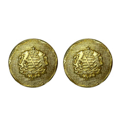 ROYALTY LIONS GOLD BRONZE EARRINGS