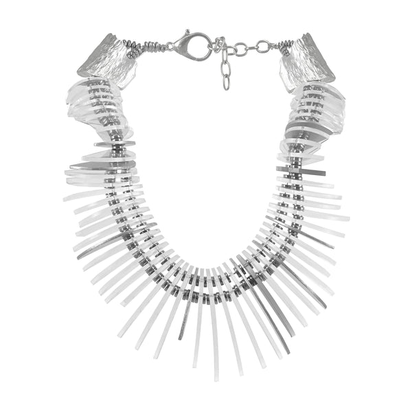 SPLINTERS TRASPARENT PLEXI SILVER ALLUMINIUM